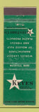 Matchbook Cover - Keyes Molded Products Waterville ME WEAR