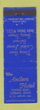 Matchbook Cover - Antlers Hotel Lorain OH Radio WEOL WEAR
