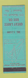 Matchbook Cover - Great Lakes Box Company Cleveland OH