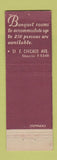 Matchbook Cover - Youker's Restaurant Chicken in the Rough Chicago IL