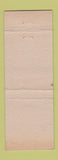 Matchbook Cover - Edison Restaurant Bar Toledo OH