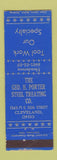 Matchbook Cover - Geo Porter Steel Cleveland OH