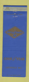 Matchbook Cover - Goodyear Tires Atco GA Safety Housekeeping WEAR