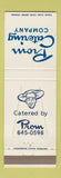 Matchbook Cover - Prom Catering