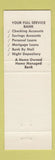 Matchbook Cover - DeWitt Bank and Trust IA