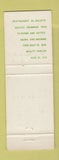 Matchbook Cover - Hotel Torremolinos San Jose Costa Rica WEAR
