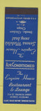 Matchbook Cover - Esquire House Restaurant Mobile AL