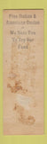 Matchbook Cover - Orchid Restaurant Jackson Heights LI NY