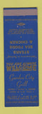 Matchbook Cover - Garden City Grill Myrtle Beach SC