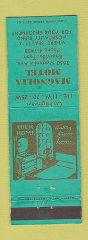 Matchbook Cover - Magnolia Motel Knoxville TN