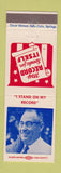 Matchbook Cover - CH Bickley for El Paso County Commissioner Colorado