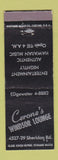 Matchbook Cover - Cerone's Windsor Lounge Chicago?  Hawaiian food