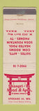 Matchbook Cover - Shangri La Motel Apartments Spokane WA WEAR