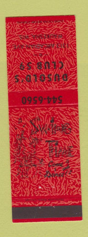 Matchbook Cover - Dusold's Club 59 Waukesha WI