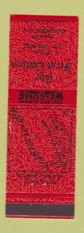 Matchbook Cover - The First Edition Columbia NJ