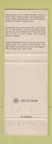 Matchbook Cover - Hotel Untergrund Luzern Switzerland? WEAR