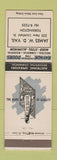 Matchbook Cover - James Vail Raynor Garage Doors Torrington WY