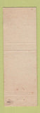 Matchbook Cover - Apartment Lounge Bar Atlantic City NJ WEAR