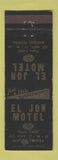 Matchbook Cover - El Jon Motel Bartow FL