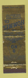 Matchbook Cover - O Hommel Pittsburgh PA Ceramic Supply WEAR