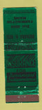 Matchbook Cover - Richard Bell Insurance Farmington ME WEAR
