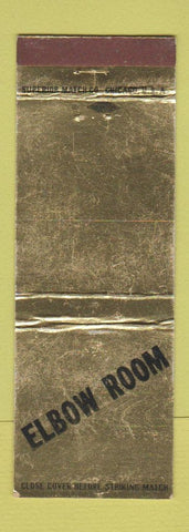Matchbook Cover - Elbow Room Tomah WI bar WEAR