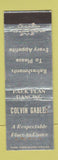 Matchbook Cover - Colvin Gables restaurant Dancing WEAR