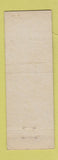 Matchbook Cover - Morris Furman Beauty Supply Harrisburg PA WORN