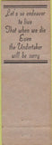 Matchbook Cover - Matchbook Cover Elks Club Essex MD