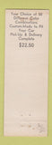Matchbook Cover - Marjo Auto Uphostery