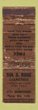 Matchbook Cover - Sol Rose Jewelry Bulova Elgin Gruen Watches Houston TX WEAR