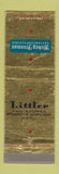 Matchbook Cover - Hickey Freeman Men's Clothes Littler Seattle WA WEAR