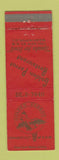 Matchbook Cover - Golden Parrot Restaurant Washington DC WEAR