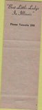 Matchbook Cover - Matchbook Cover Elks Club Tuscola IL