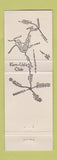 Matchbook Cover - Kern Vale Club Lake Isabella CA
