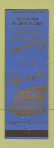 Matchbook Cover - Surdyk's Liquor Minneapolis MN