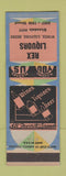 Matchbook Cover - Rex Liquors WEAR