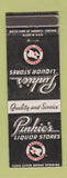 Matchbook Cover - Pinkie's Liquor Stores West TX Texas