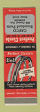 Matchbook Cover - Perfect Circle Piston Rings Dunkirk NY