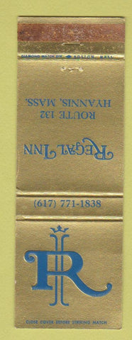 Matchbook Cover - Regal Inn Hyannis MA WEAR