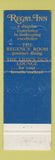 Matchbook Cover - Regal Inn Hyannis MA WEAR
