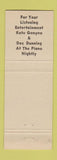 Matchbook Cover - The Grotto Syracuse NY restaurant