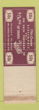 Matchbook Cover - Vogt's Flowers Flint MI WEAR