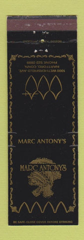 Matchbook Cover - Marc Antony's Hartford CT