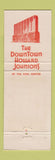 Matchbook Cover - Howard Johnson's Hotel New Orleans LA
