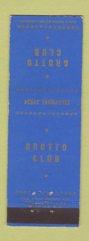 Matchbook Cover - Grotto Club