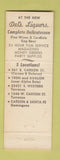 Matchbook Cover - Del's Handy Mart Liquors Torrance Dominguez CA