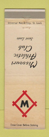 Matchbook Cover - Missori Athletic Club St Louis MO WEAR