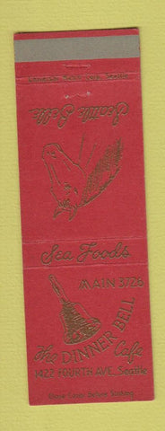 Matchbook Cover - Dinner Bell Restaurant Seattle WA
