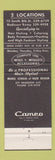 Matchbook Cover - Finger Tip Beauty Salon  girlie Minneapolis MN